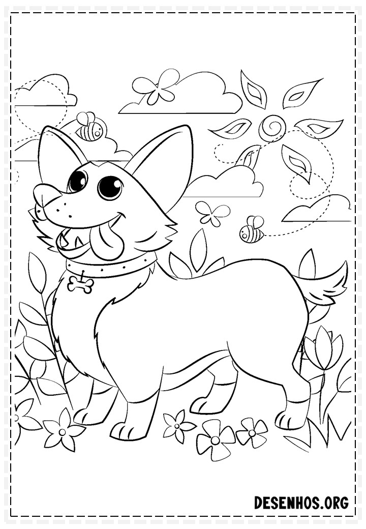 desenhos de cachorros 134