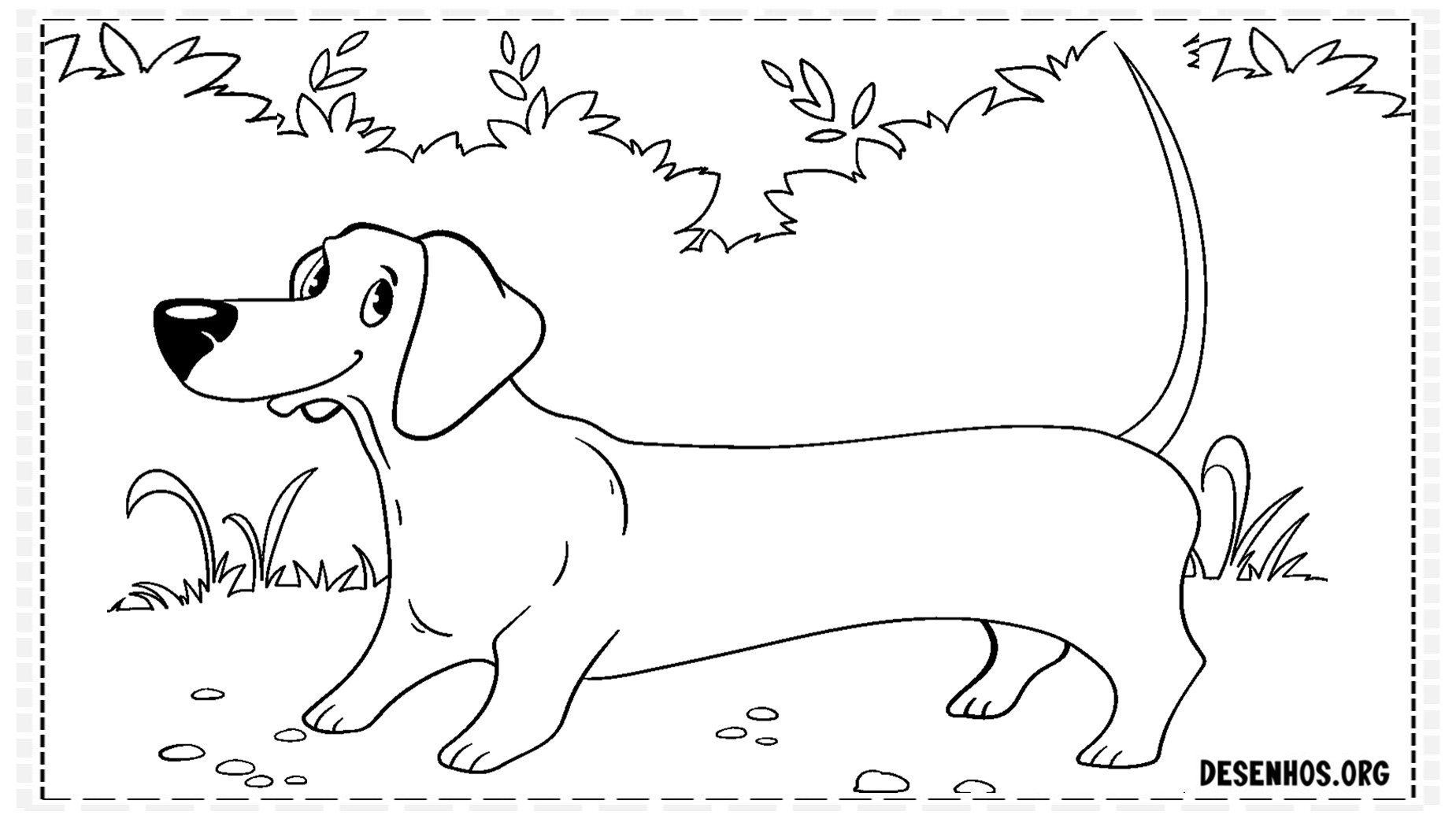 desenhos de cachorros 15