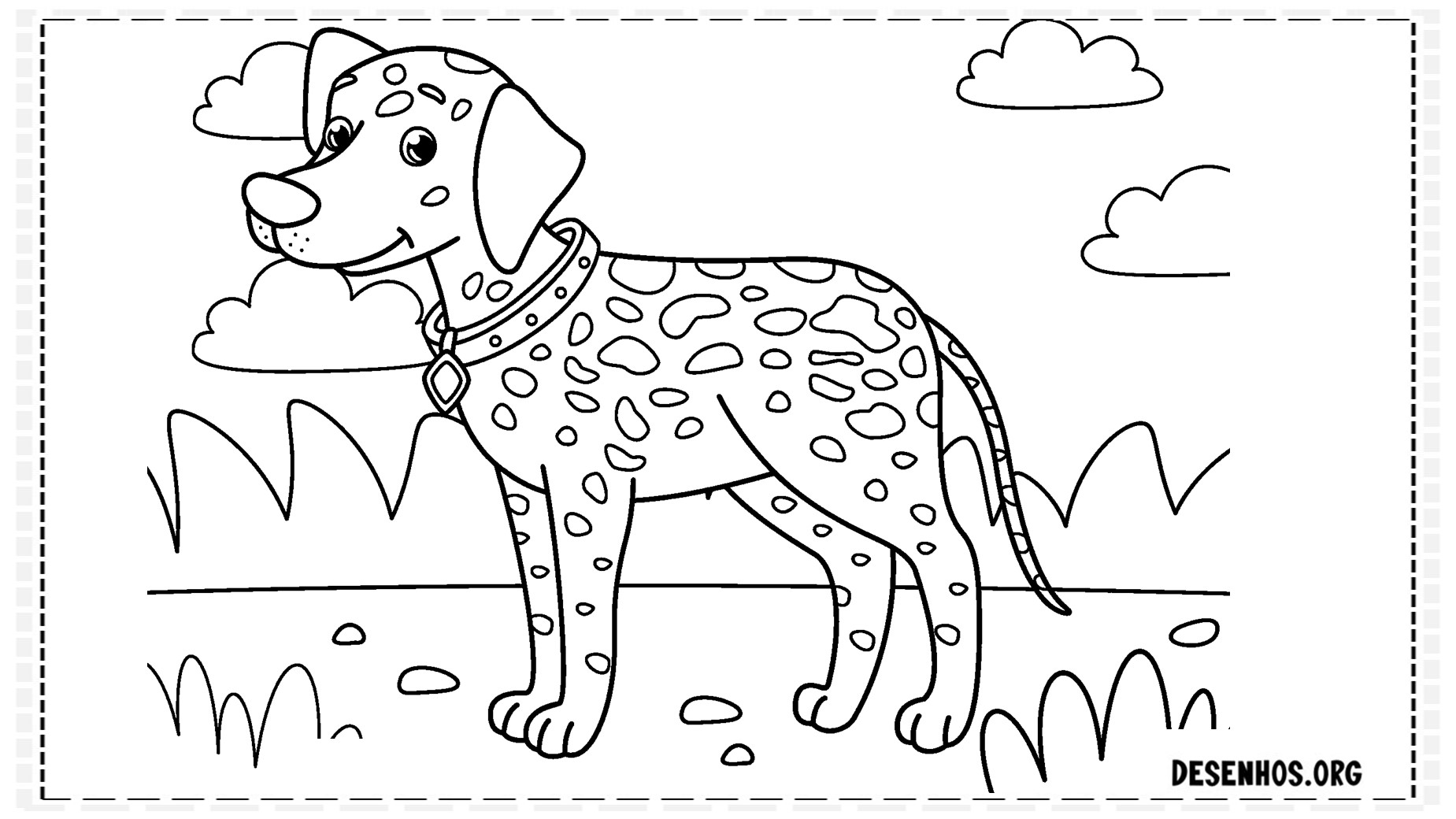 desenhos de cachorros 16