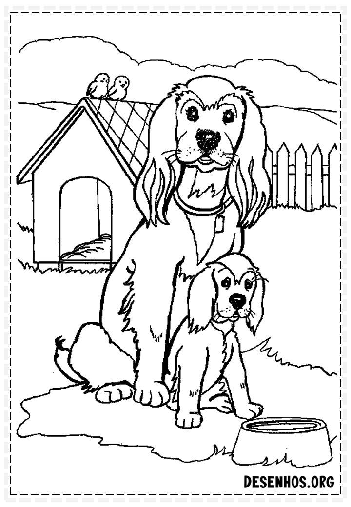 desenhos de cachorros 196