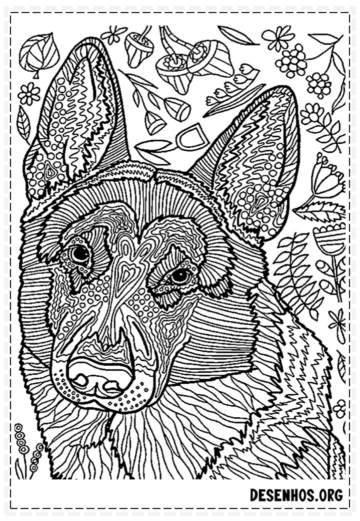 desenhos de cachorros 205