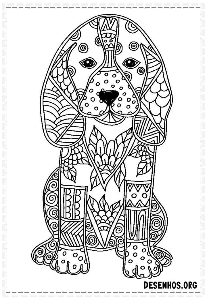 desenhos de cachorros 208