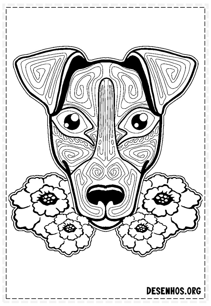 desenhos de cachorros 209