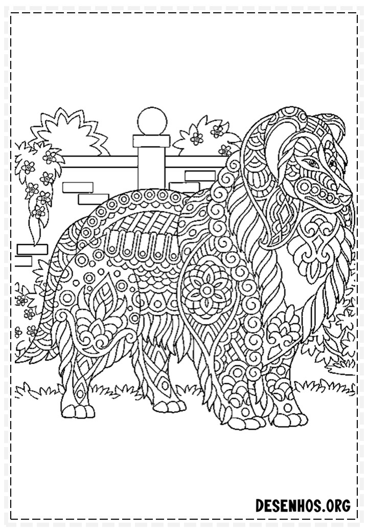 desenhos de cachorros 215