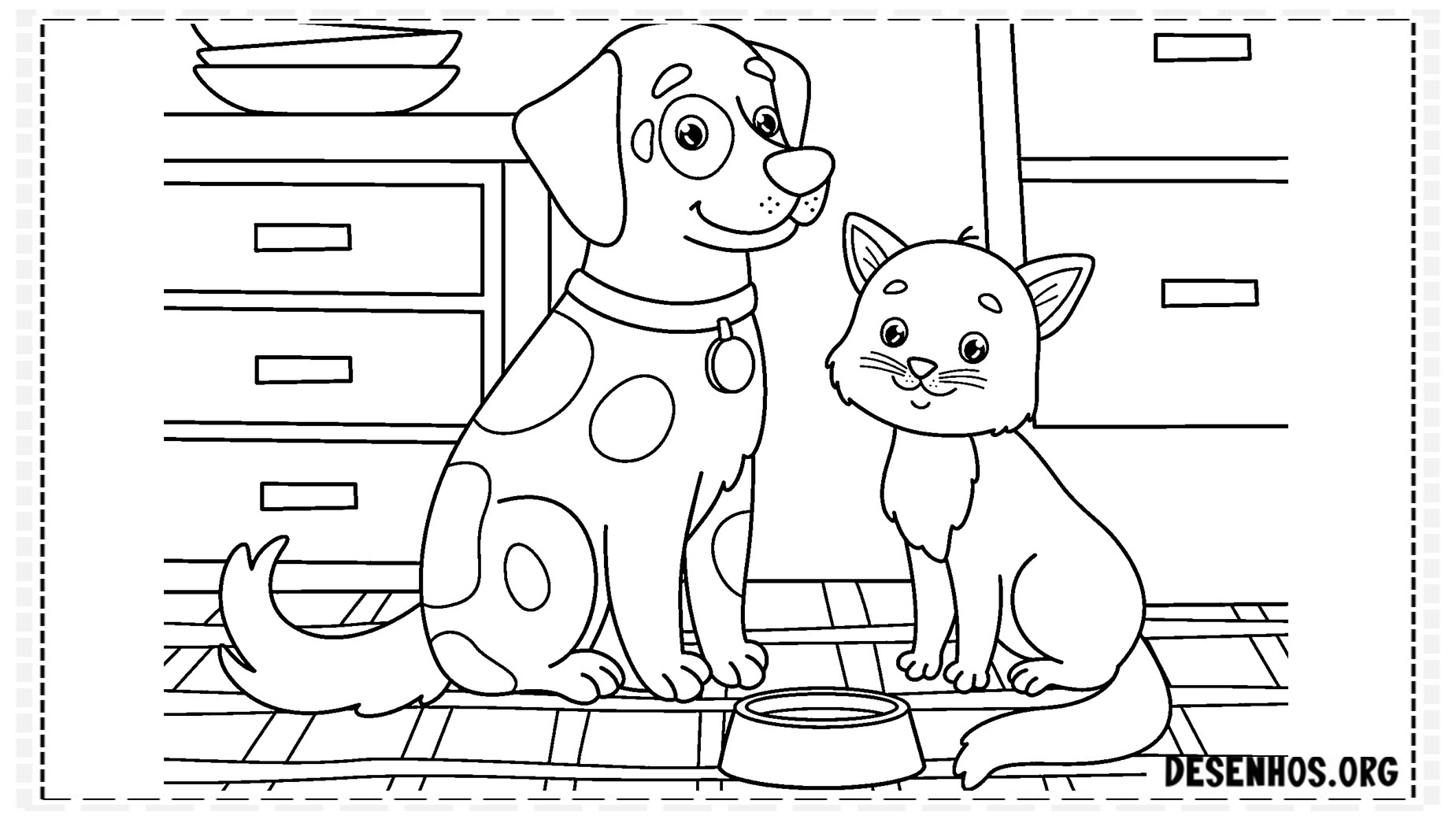 desenhos de cachorros 22