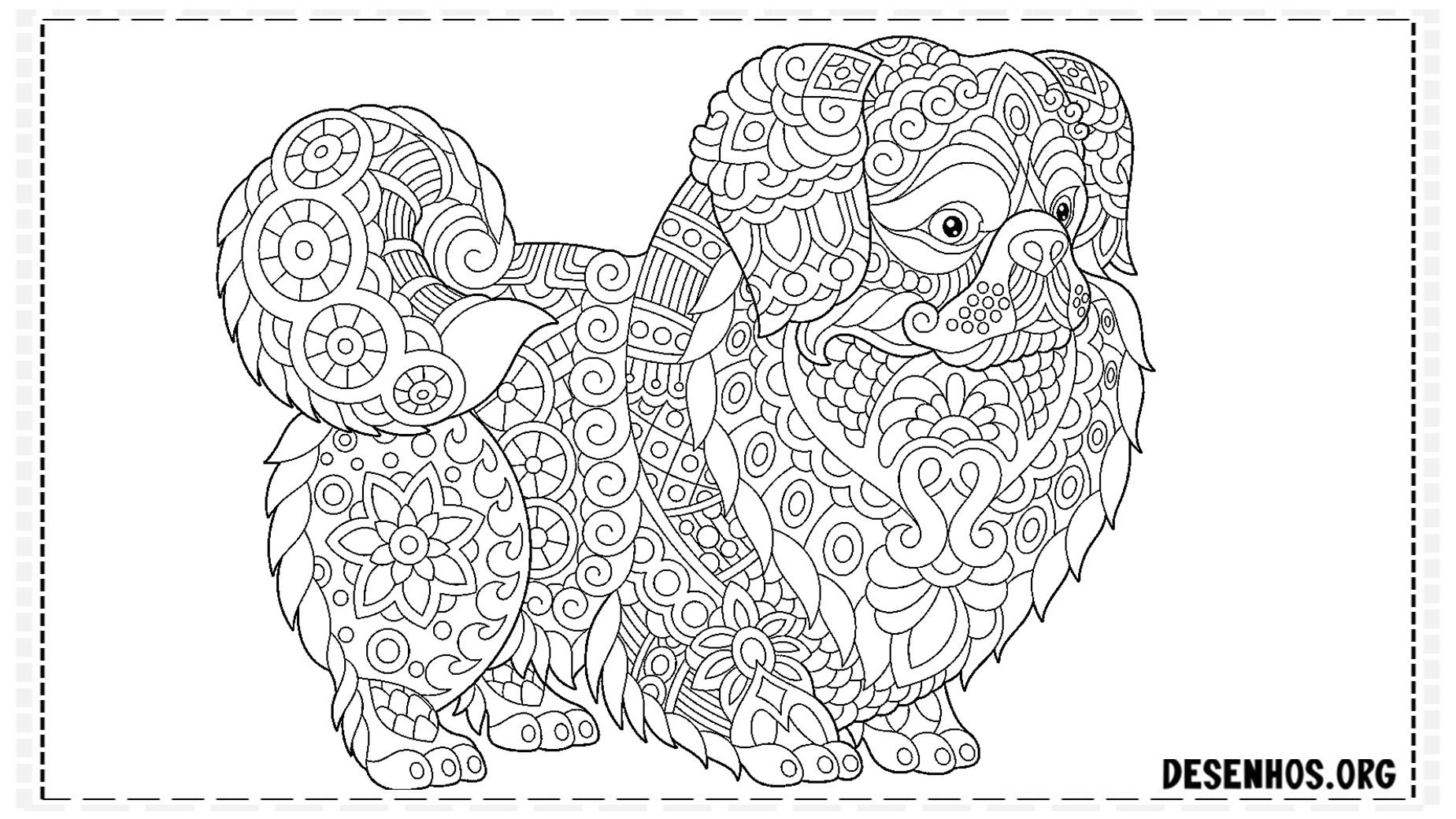 desenhos de cachorros 26