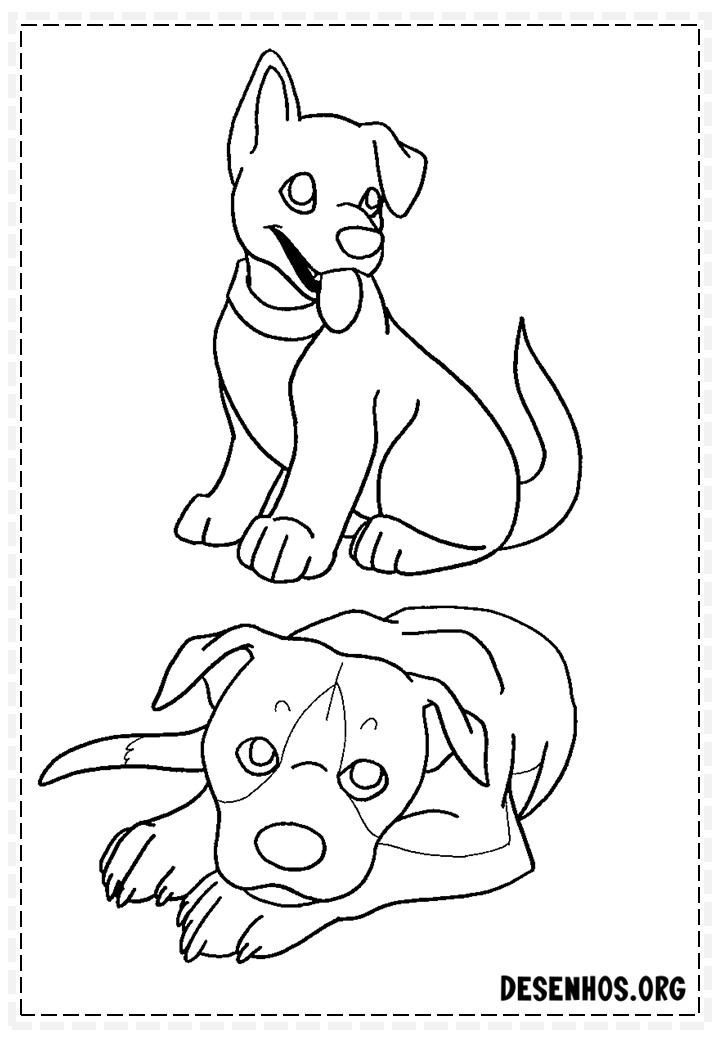 desenhos de cachorros 318