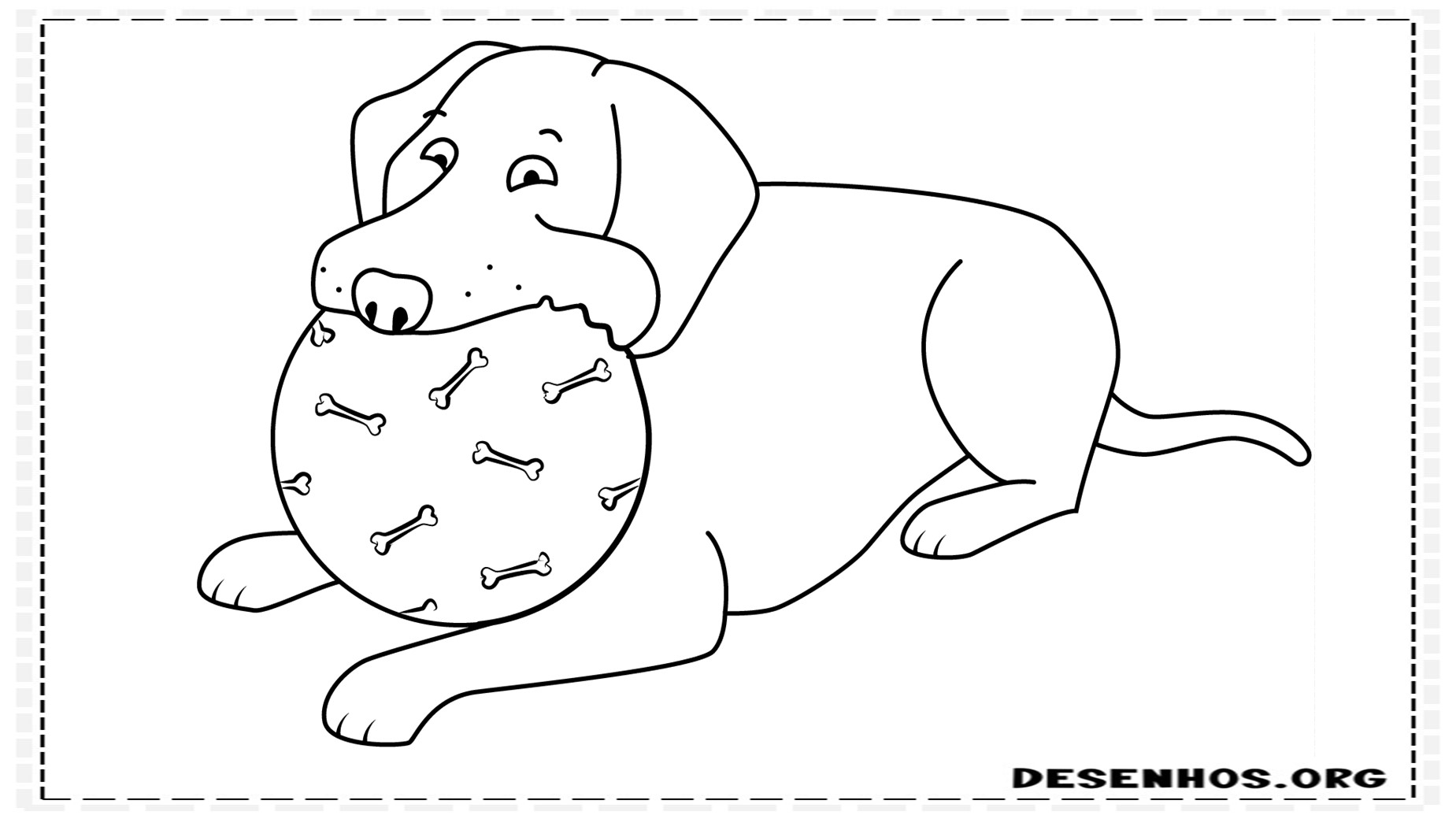 desenhos de cachorros 32