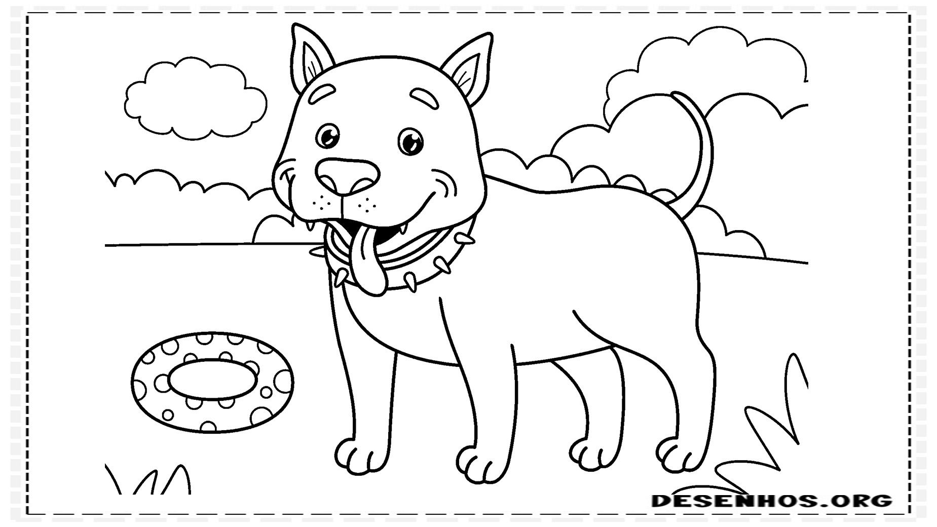 desenhos de cachorros 44