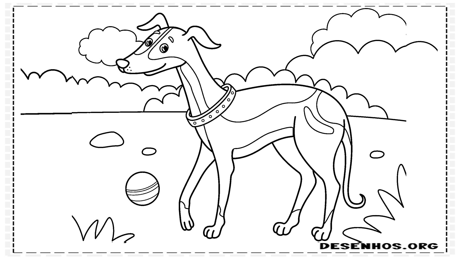 desenhos de cachorros 45