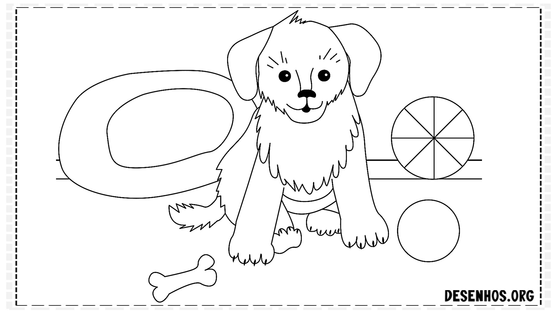 desenhos de cachorros 47