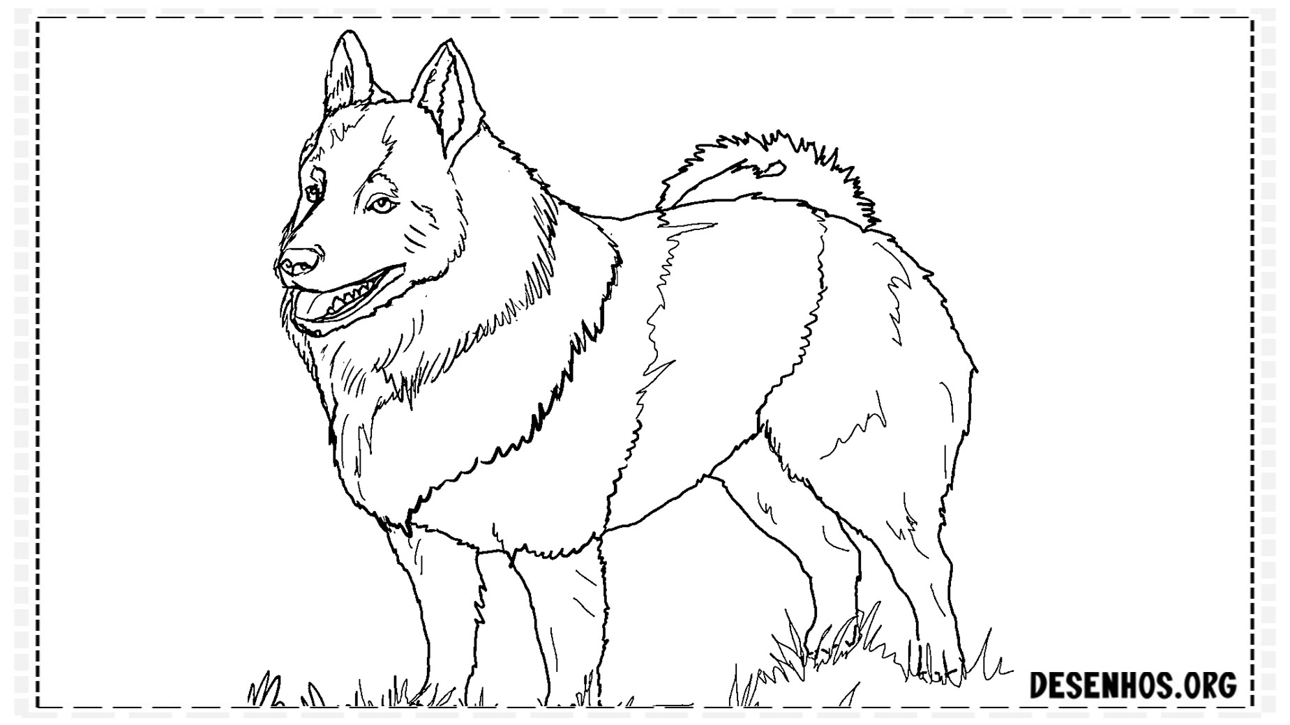 desenhos de cachorros 48