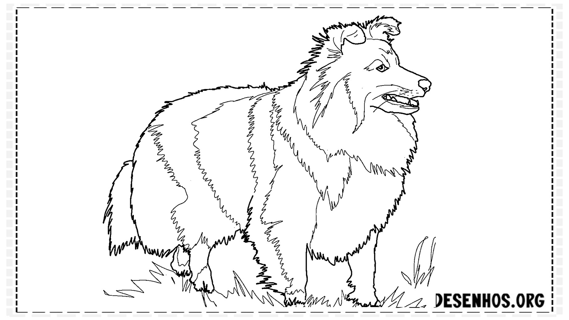 desenhos de cachorros 49