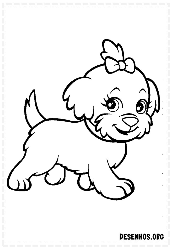 desenhos de cachorros 56