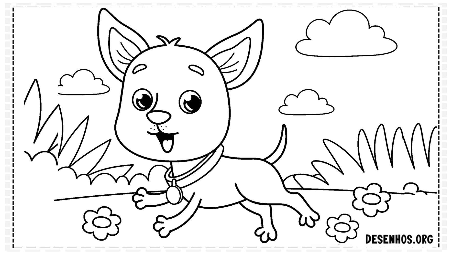 desenhos de cachorros 6