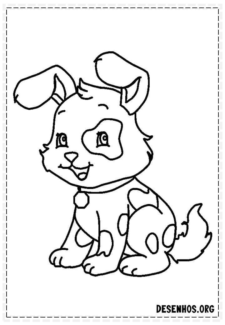 desenhos de cachorros 62