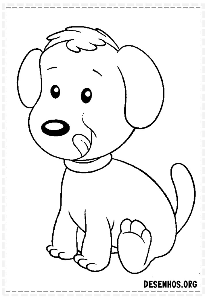 desenhos de cachorros 63