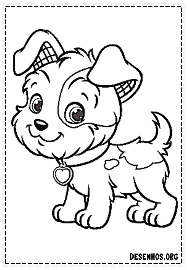 desenhos de cachorros 68