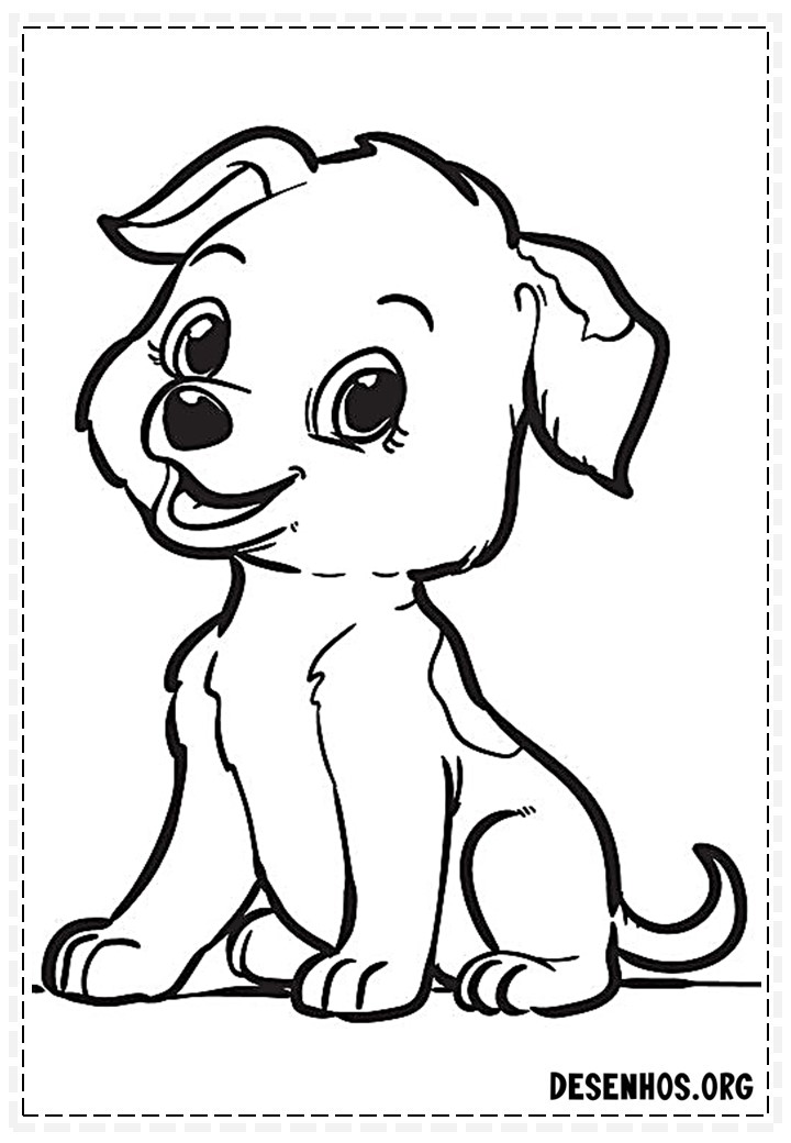 desenhos de cachorros 85