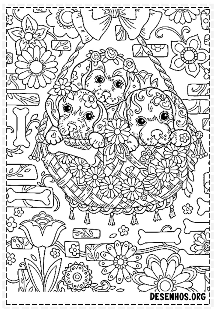 desenhos de cachorros 86