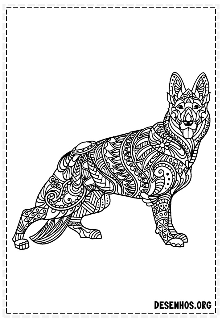 desenhos de cachorros 87