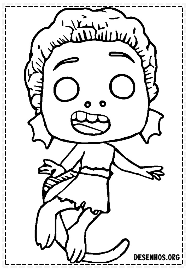 70 Desenhos de Luca da Disney para colorir