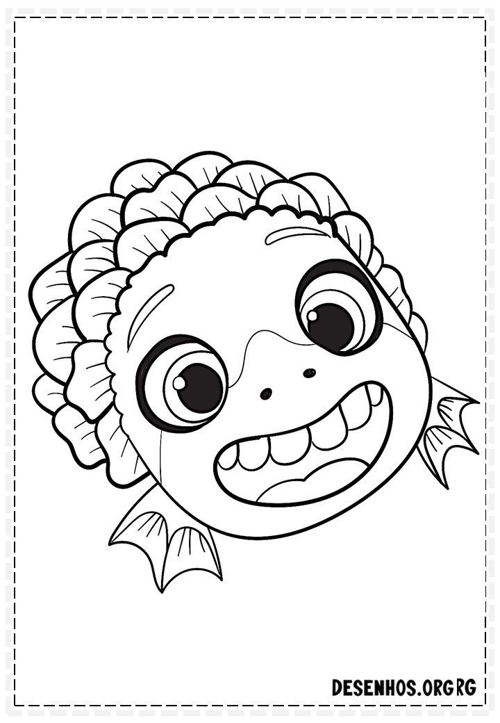 70 Desenhos de Luca da Disney para colorir