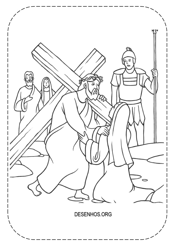 65 desenhos da páscoa cristã para colorir