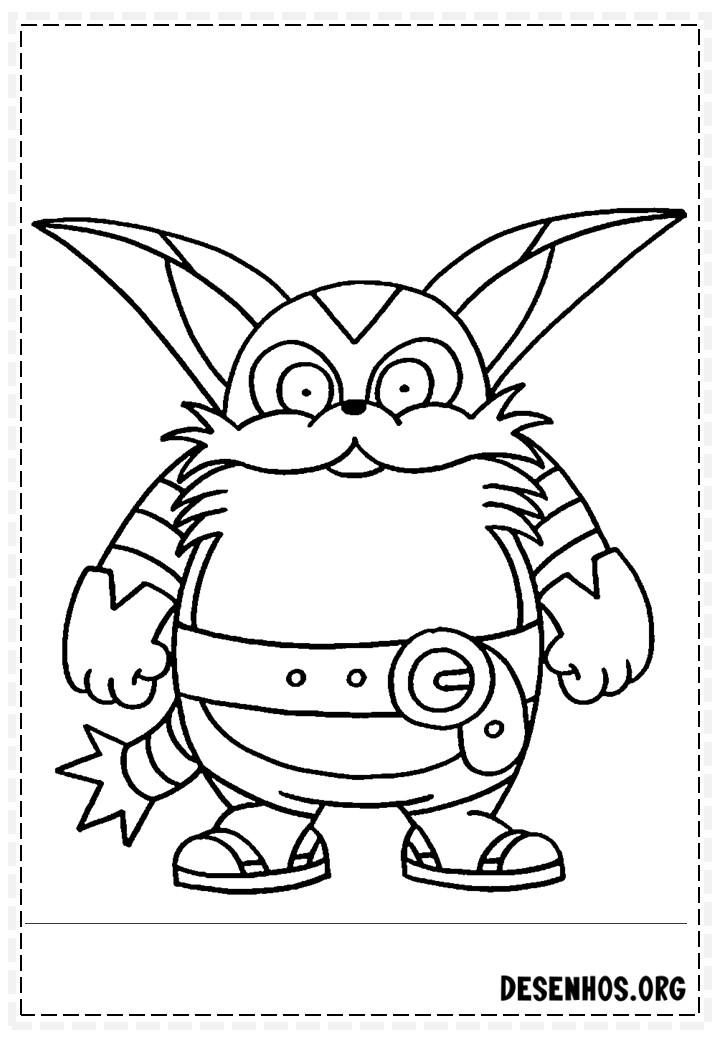 Mais de 150 Desenhos do Sonic para colorir