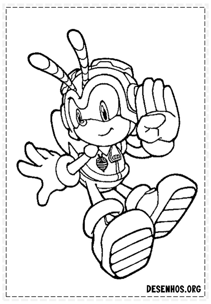 Mais de 150 Desenhos do Sonic para colorir