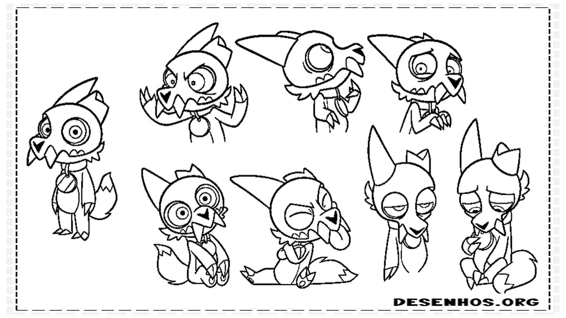 55 Desenhos da Casa da Coruja para colorir 55 Desenhos da Casa da Coruja para colorir