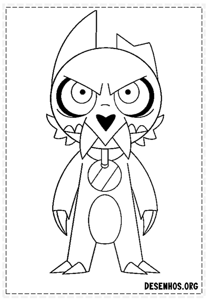 55 Desenhos da Casa da Coruja para colorir 55 Desenhos da Casa da Coruja para colorir