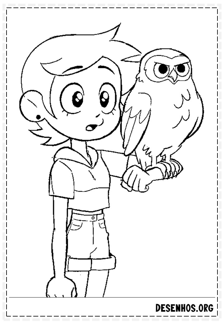 55 Desenhos da Casa da Coruja para colorir 55 Desenhos da Casa da Coruja para colorir