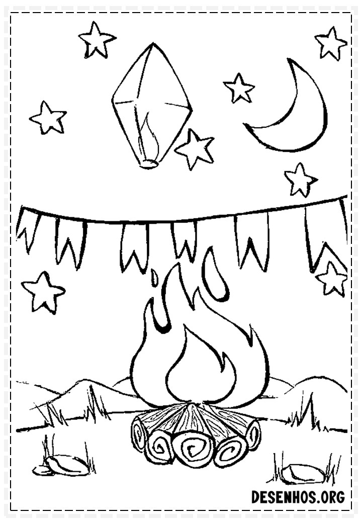 desenhos de festa junina 33