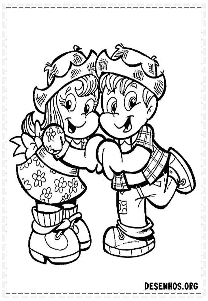 desenhos de festa junina 38