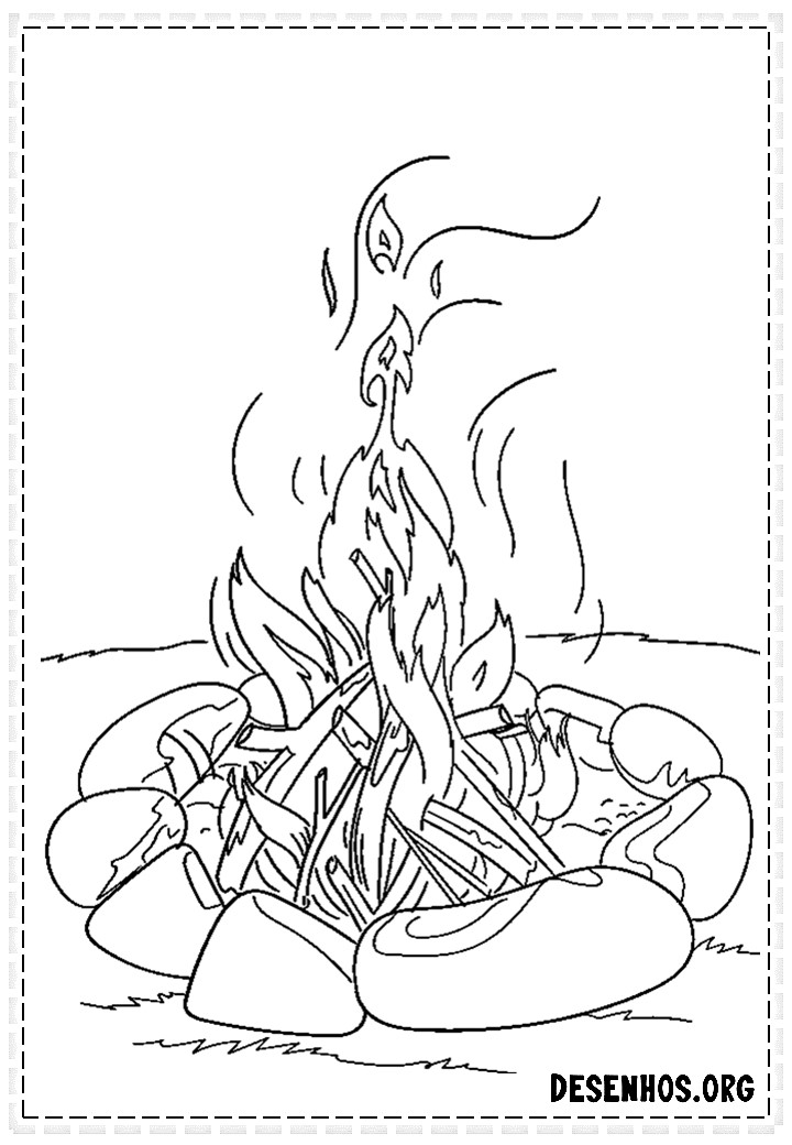 desenhos de festa junina 43