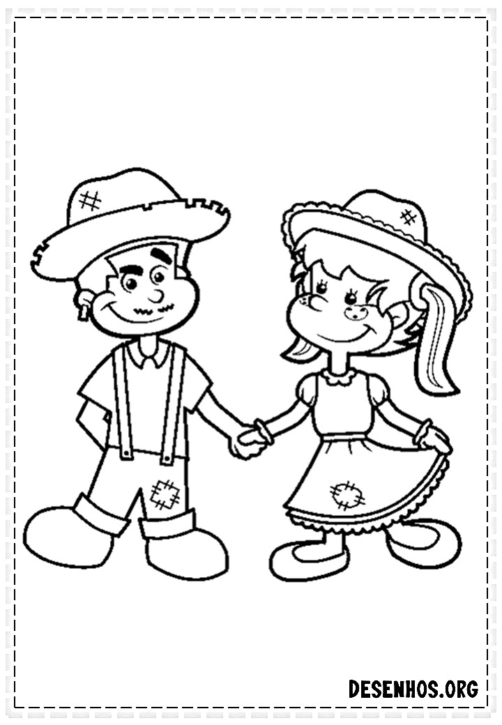desenhos de festa junina 44