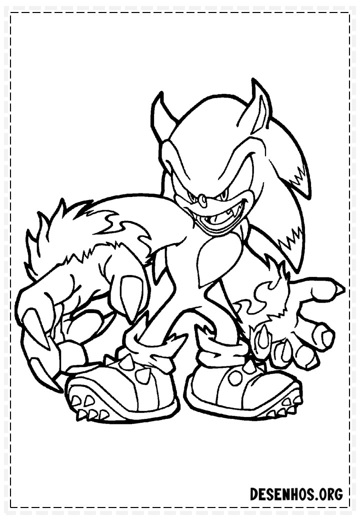 desenhos do sonic 123