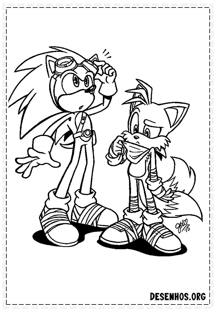 desenhos do sonic 78