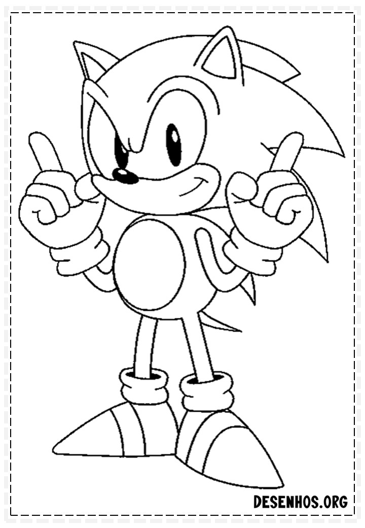 desenhos do sonic 86