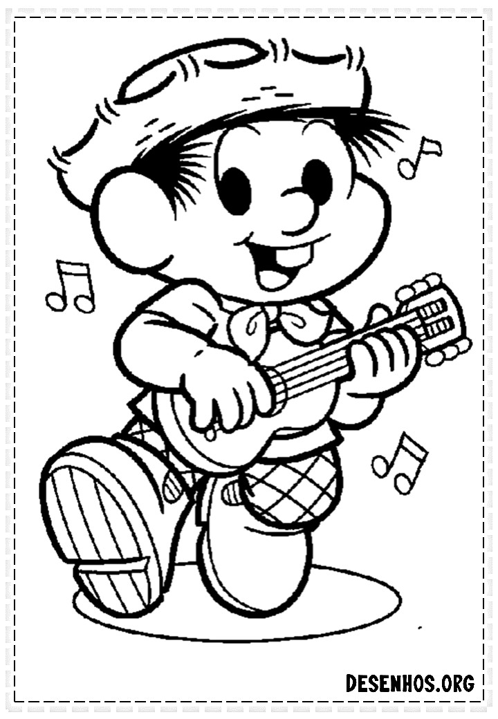 Mais de 50 Desenhos de festa Junina para colorir