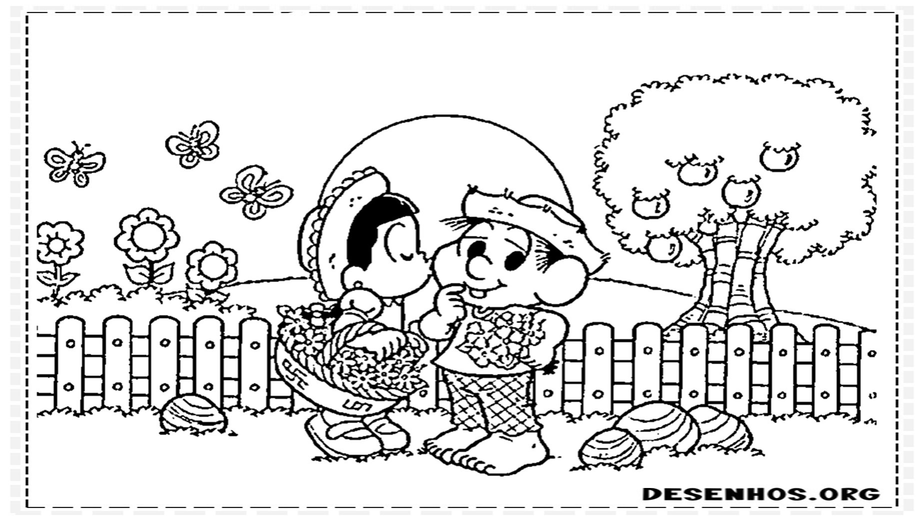 Mais de 50 Desenhos de festa Junina para colorir