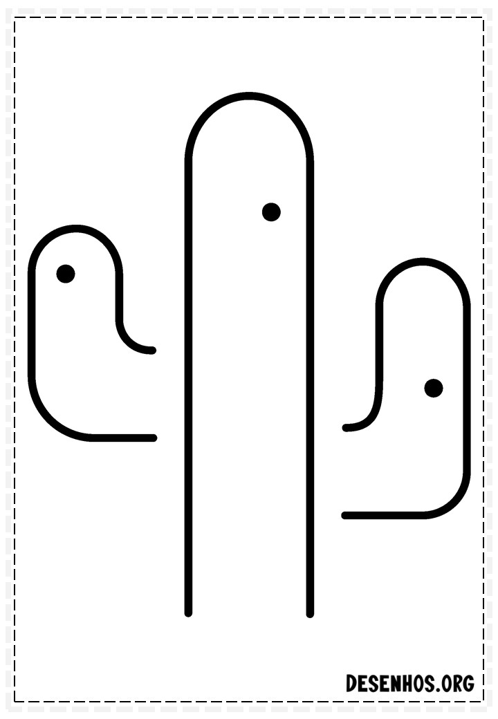desenhos de cactos para colorir 30