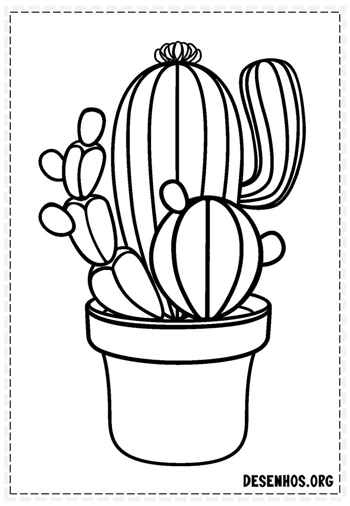 desenhos de cactos para colorir 74 desenhos de cactos para colorir 74