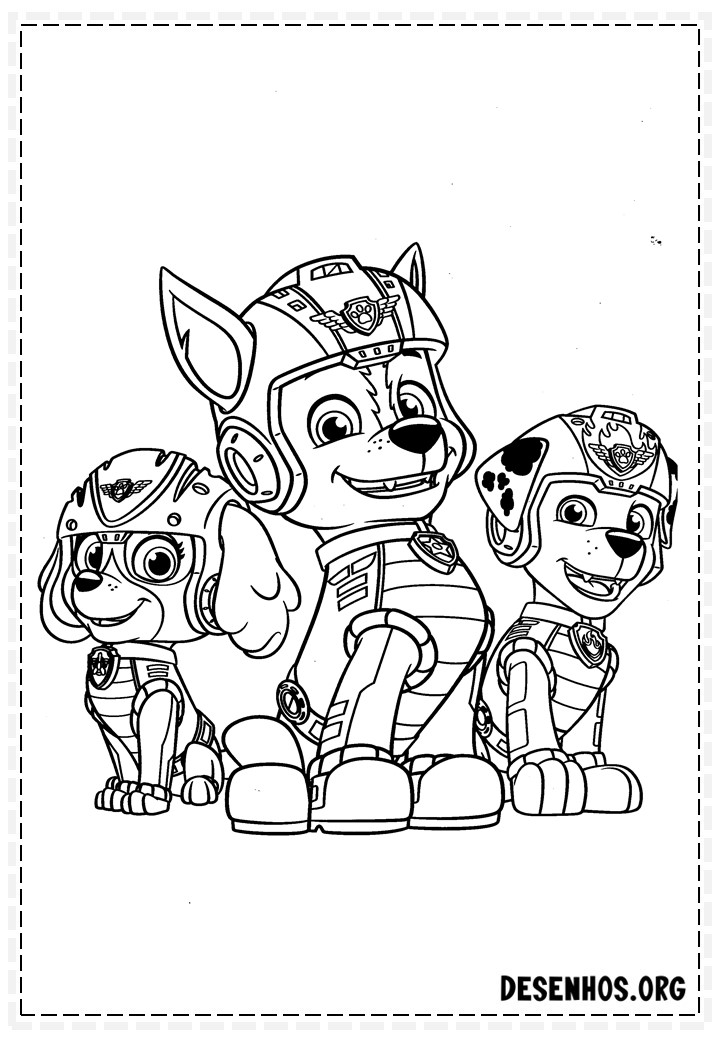 desenhos para colorir da patrulha canina 241
