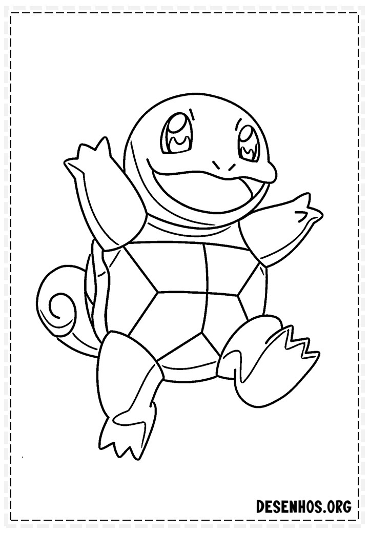 400 Desenhos de Pokémon para colorir