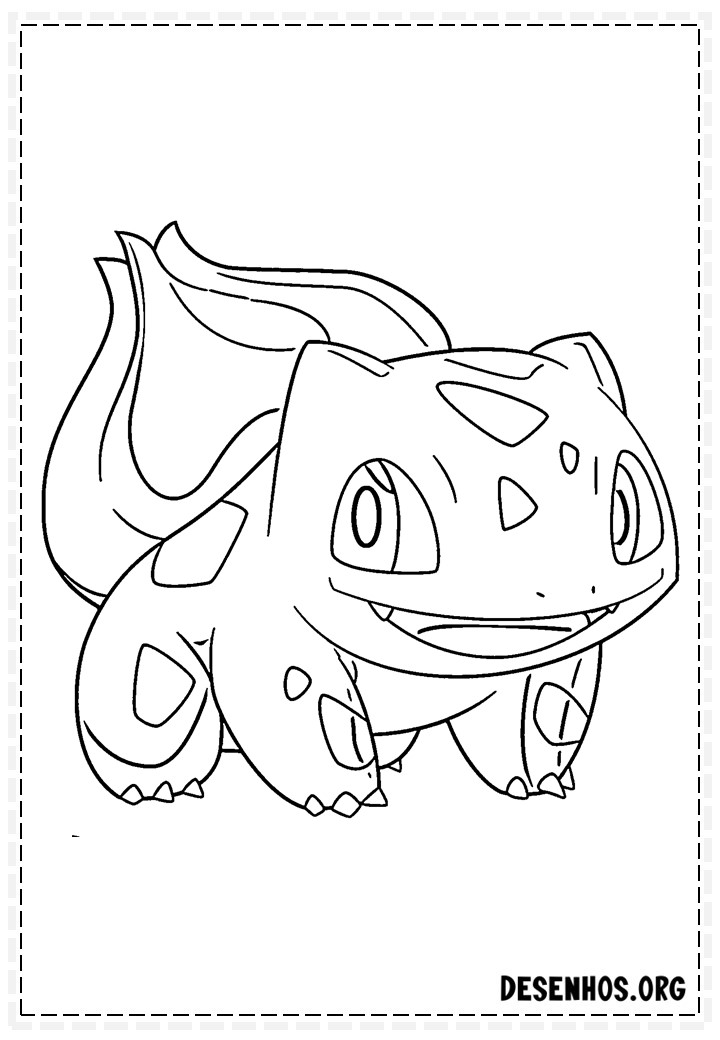400 Desenhos de Pokémon para colorir