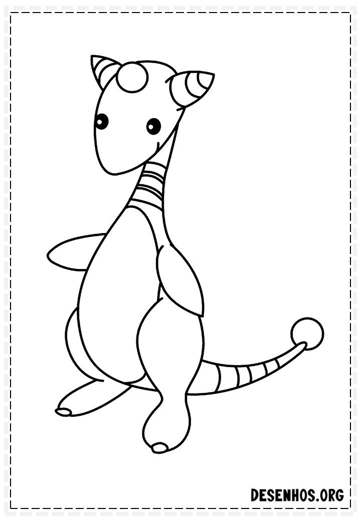 400 Desenhos de Pokémon para colorir