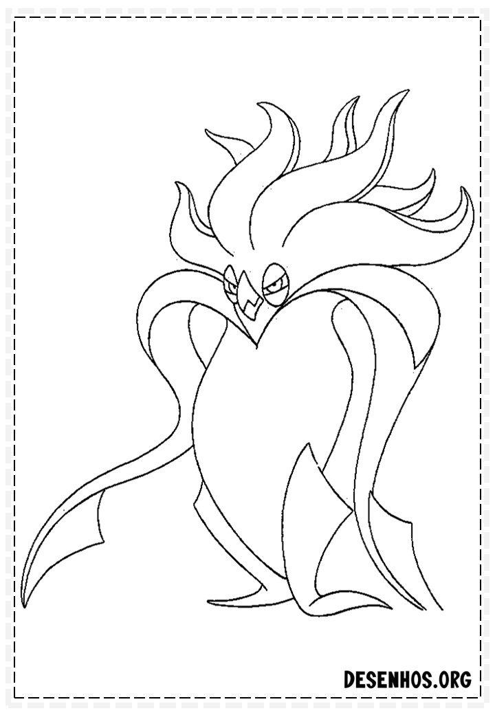 400 Desenhos de Pokémon para colorir