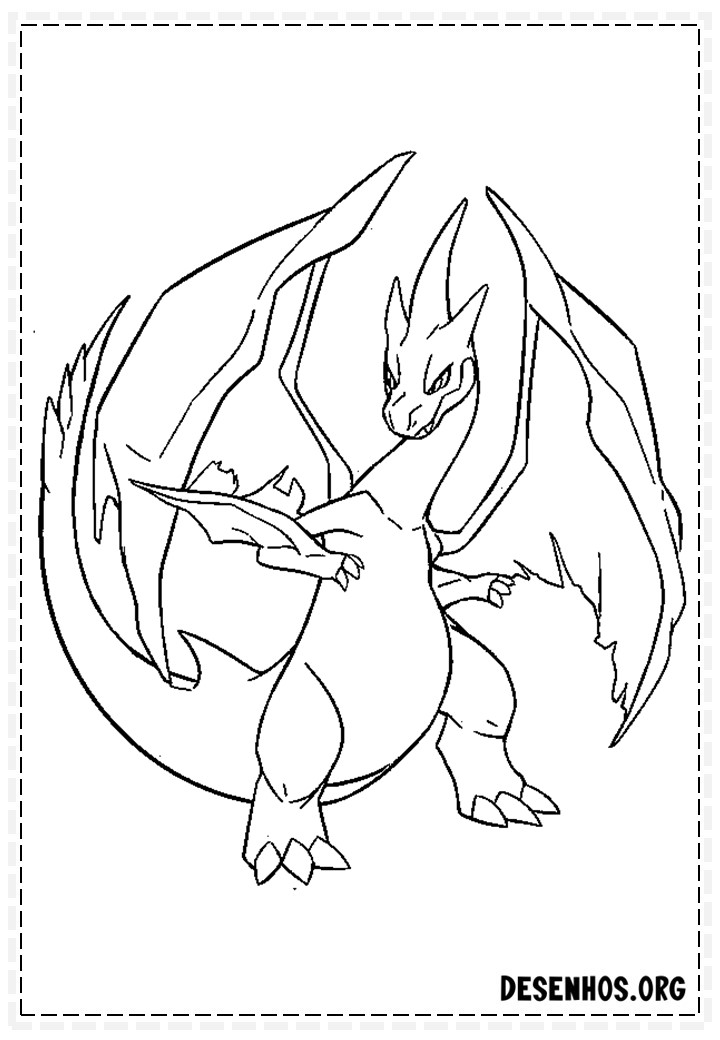400 Desenhos de Pokémon para colorir